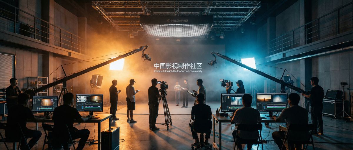 腿模写真影视传媒视频制作现场