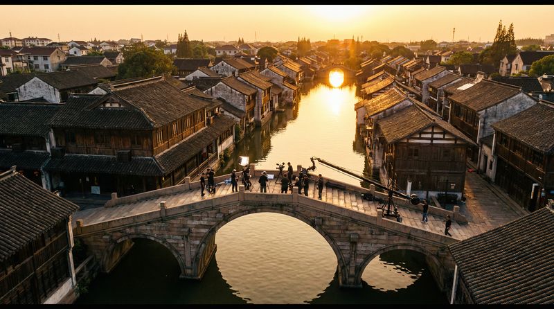 腿模写真生活视频-水乡古镇纪录片